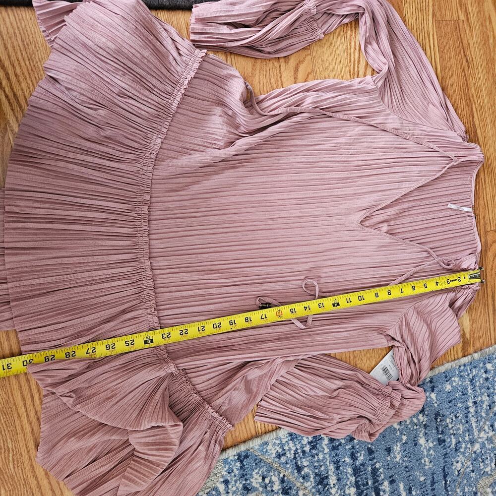 Free People Cant Help It Mini Dress Pink Clay Color Small S New - Picture 5 of 6
